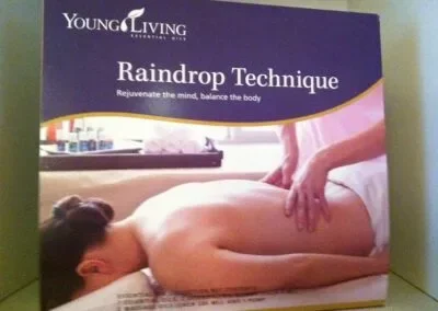 Regndroppsteknik – Young Living massage
