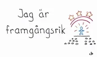 Affirmationskort – Jag är framgångsrik